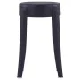Taburetes apilables 4 unidades plástico negro de vidaXL, Taburetes de cocina - Ref: Foro24-247278, Precio: 77,96 €, Descuento: %