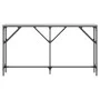 Mesa consola madera de ingeniería gris Sonoma 140x23x75 cm de , Mesas auxiliares - Ref: Foro24-837775, Precio: 46,28 €, Descu...