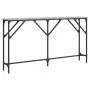 Mesa consola madera de ingeniería gris Sonoma 140x23x75 cm de , Mesas auxiliares - Ref: Foro24-837775, Precio: 46,28 €, Descu...