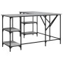 Escritorio madera de ingeniería gris Sonoma 139x139x75 cm de , Escritorios - Ref: Foro24-837595, Precio: 103,48 €, Descuento: %