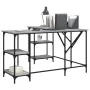 Escritorio madera de ingeniería gris Sonoma 139x139x75 cm de , Escritorios - Ref: Foro24-837595, Precio: 102,20 €, Descuento: %