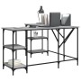 Escritorio madera de ingeniería gris Sonoma 139x139x75 cm de , Escritorios - Ref: Foro24-837595, Precio: 103,48 €, Descuento: %