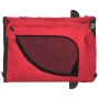 Remolque de bicicleta mascotas hierro tela Oxford rojo negro de , Cochecitos para mascotas - Ref: Foro24-94013, Precio: 109,2...