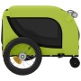 Remolque de bicicleta mascotas hierro tela Oxford verde negro de , Cochecitos para mascotas - Ref: Foro24-94018, Precio: 109,...