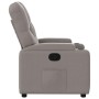 Sillón reclinable de tela gris taupe de , Sillones - Ref: Foro24-372487, Precio: 203,96 €, Descuento: %