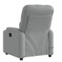 Sillón reclinable de masaje de tela gris claro de , Sillones - Ref: Foro24-372491, Precio: 270,24 €, Descuento: %