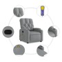 Sillón reclinable de masaje de tela gris claro de , Sillones - Ref: Foro24-372491, Precio: 270,24 €, Descuento: %