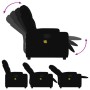 Sillón reclinable de masaje de tela negro de , Sillones - Ref: Foro24-372493, Precio: 225,46 €, Descuento: %