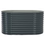 Arriate de acero galvanizado gris 160x80x81 cm de vidaXL, Maceteros y jardineras - Ref: Foro24-45524, Precio: 143,49 €, Descu...