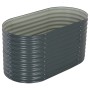 Arriate de acero galvanizado gris 160x80x81 cm de vidaXL, Maceteros y jardineras - Ref: Foro24-45524, Precio: 143,49 €, Descu...