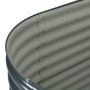 Arriate de acero galvanizado gris 160x80x81 cm de vidaXL, Maceteros y jardineras - Ref: Foro24-45524, Precio: 143,49 €, Descu...