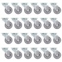Ruedas giratorias 24 unidades 50 mm de vidaXL, Manipulación de materiales - Ref: Foro24-143435, Precio: 55,22 €, Descuento: %