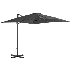 Sombrilla voladiza con poste aluminio gris antracita 250x250 cm de vidaXL, Sombrillas - Ref: Foro24-44618, Precio: 201,25 €, ...
