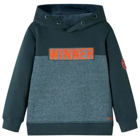 Sudadera infantil con capucha verde oscuro 116 de , Camisetas para niños - Ref: Foro24-12906, Precio: 12,41 €, Descuento: %