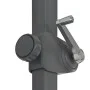 Sombrilla voladiza con poste aluminio gris antracita 250x250 cm de vidaXL, Sombrillas - Ref: Foro24-44618, Precio: 201,25 €, ...