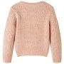 Jersey de punto infantil rosa suave 128 de , Camisetas para niños - Ref: Foro24-14527, Precio: 12,74 €, Descuento: %