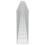 Muro de gavionescon cubiertas acero galvanizado 900x50x150 cm de vidaXL, Paneles de vallas - Ref: Foro24-143589, Precio: 678,...