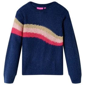 Jersey de punto infantil azul marino 116 de , Camisetas para niños - Ref: Foro24-14531, Precio: 12,41 €, Descuento: %