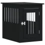 Jaula para perros madera de ingeniería negro 45x62x59 cm de , Casetas para perros - Ref: Foro24-838310, Precio: 68,33 €, Desc...