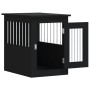 Jaula para perros madera de ingeniería negro 45x62x59 cm de , Casetas para perros - Ref: Foro24-838310, Precio: 66,01 €, Desc...