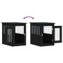 Jaula para perros madera de ingeniería negro 45x62x59 cm de , Casetas para perros - Ref: Foro24-838310, Precio: 66,01 €, Desc...