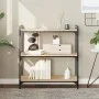 Librería 3 estantes madera ingeniería roble Sonoma 80x30x86 cm by , Bookcases and shelves - Ref: Foro24-837668, Price: 46,59 ...