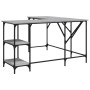 Escritorio madera de ingeniería gris Sonoma 139x139x75 cm de , Escritorios - Ref: Foro24-837590, Precio: 93,05 €, Descuento: %