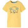Camiseta infantil ocre claro 140 de , Camisetas para niños - Ref: Foro24-11688, Precio: 8,12 €, Descuento: %