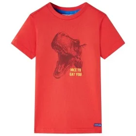Camiseta infantil rojo 92 de , Camisetas para niños - Ref: Foro24-11719, Precio: 8,19 €, Descuento: %