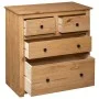 Aparador de madera maciza de pino estilo Panamá 80x40x83 cm de , Aparadores - Ref: Foro24-282655, Precio: 185,09 €, Descuento: %