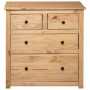 Aparador de madera maciza de pino estilo Panamá 80x40x83 cm de , Aparadores - Ref: Foro24-282655, Precio: 180,93 €, Descuento: %