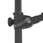Sombrilla voladiza con poste de acero gris antracita 300 cm de vidaXL, Sombrillas - Ref: Foro24-44630, Precio: 98,31 €, Descu...