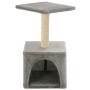 Rascador para gatos con poste de sisal 55 cm gris de vidaXL, Mobiliario para gatos - Ref: Foro24-170537, Precio: 27,81 €, Des...