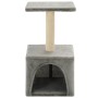 Rascador para gatos con poste de sisal 55 cm gris de vidaXL, Mobiliario para gatos - Ref: Foro24-170537, Precio: 27,81 €, Des...