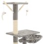 Rascador para gatos con poste de sisal 230-250 cm gris de vidaXL, Mobiliario para gatos - Ref: Foro24-170617, Precio: 147,74 ...
