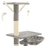 Rascador para gatos con poste de sisal 230-250 cm gris de vidaXL, Mobiliario para gatos - Ref: Foro24-170617, Precio: 150,15 ...