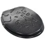 Toilet seat with MDF soft-closing lid with water drop design by vidaXL, Toilet and bidet seats - Ref: Foro24-143933, Price: 4...