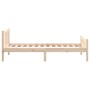 Estructura de cama madera maciza 90x190 cm de , Camas y somieres - Ref: Foro24-810644, Precio: 100,04 €, Descuento: %