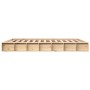 Estructura de cama de madera maciza 200x200 cm de , Camas y somieres - Ref: Foro24-820656, Precio: 158,53 €, Descuento: %