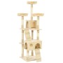 Rascador para gatos poste rascador de sisal 170 cm beige de vidaXL, Mobiliario para gatos - Ref: Foro24-170614, Precio: 113,7...