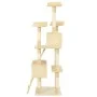 Rascador para gatos poste rascador de sisal 170 cm beige de vidaXL, Mobiliario para gatos - Ref: Foro24-170614, Precio: 111,8...