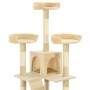 Rascador para gatos poste rascador de sisal 170 cm beige de vidaXL, Mobiliario para gatos - Ref: Foro24-170614, Precio: 113,7...