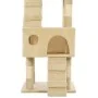 Rascador para gatos poste rascador de sisal 170 cm beige de vidaXL, Mobiliario para gatos - Ref: Foro24-170614, Precio: 111,8...