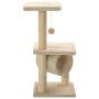 Rascador para gatos con poste rascador de sisal 65 cm beige de vidaXL, Mobiliario para gatos - Ref: Foro24-170548, Precio: 40...