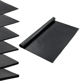 Smooth non-slip rubber mat 1.2x2 m 1 mm by , Floors and carpets - Ref: Foro24-143955, Price: 30,12 €, Discount: %