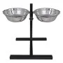 Soporte De Alimentación Ajustable Mascota 2X4.1L Tazón Inoxidable de , Cuencos, comederos, y bebederos para mascotas - Ref: F...