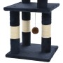 Rascador para gatos con poste de sisal 65 cm azul de vidaXL, Mobiliario para gatos - Ref: Foro24-170611, Precio: 39,03 €, Des...