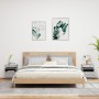 Mesitas de noche con luces LED 2 uds gris Sonoma 40x39x48,5 cm de , Mesitas de noche - Ref: Foro24-836795, Precio: 94,91 €, D...