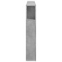 Cabecero LED madera ingeniería gris hormigón 140x18,5x103,5 cm de , Cabeceros y pies de cama - Ref: Foro24-837347, Precio: 83...