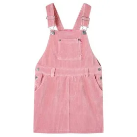 Vestido infantil pana rosa claro 128 de , Vestidos de niños - Ref: Foro24-13902, Precio: 18,16 €, Descuento: %